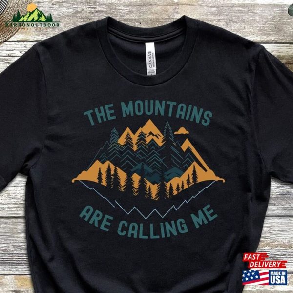 Hiking Mountain Shirt Nature Inspired T-Shirt For Hike And Camping Outdoor Adventures Sweatshirt