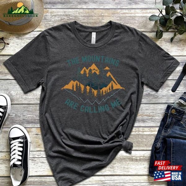 Hiking Mountain Shirt Nature Inspired T-Shirt For Hike And Camping Outdoor Adventures Sweatshirt