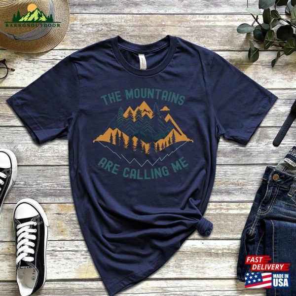 Hiking Mountain Shirt Nature Inspired T-Shirt For Hike And Camping Outdoor Adventures Sweatshirt