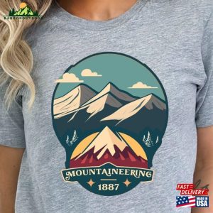 Hiking Mountain Shirt Outdoor Adventures T-Shirt For Hike Camping And Vacation Travel Classic Unisex