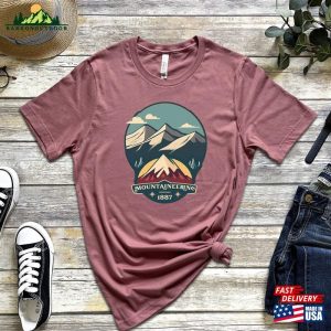 Hiking Mountain Shirt Outdoor Adventures T-Shirt For Hike Camping And Vacation Travel Classic Unisex