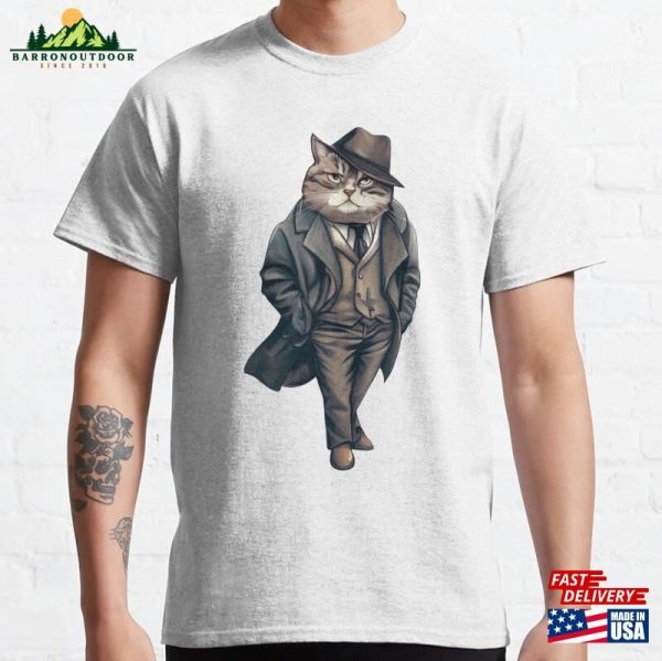 Hipster Cat V24 Classic T-Shirt Hoodie