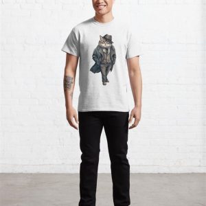 Hipster Cat V24 Classic T Shirt Hoodie 3