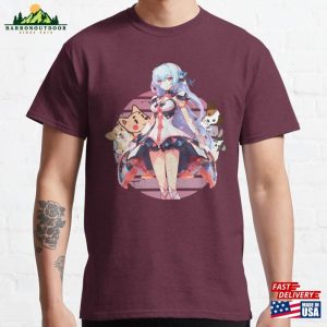 Honkai Star Rail And Happy Dog Classic T-Shirt Unisex