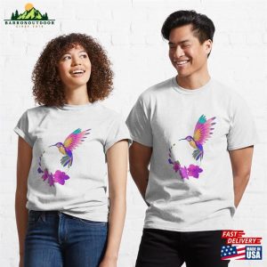 Hummingbird Classic T Shirt Hoodie 3