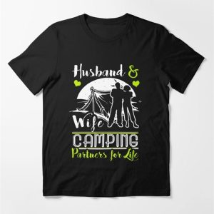 Husband Wife Camping Essential T-Shirt Sweatshirt