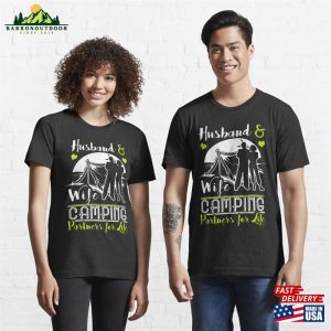 Husband Wife Camping Essential T Shirt Sweatshirt 3