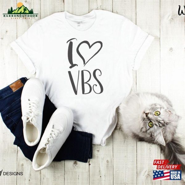 I Heart Vbs Love Vacation Bible School Classic Hoodie