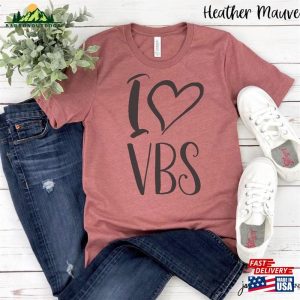 I Heart Vbs Love Vacation Bible School Classic Hoodie 3