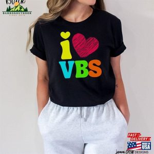 I Heart Vbs Love Vacation Bible School Sweatshirt Unisex