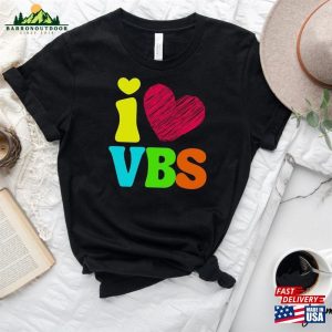 I Heart Vbs Love Vacation Bible School Sweatshirt Unisex 3