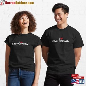 I Love Zach Bryan Classic T-Shirt Sweatshirt