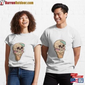 Ice Cream Skull Classic T-Shirt