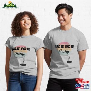 Ice Fishy Fishing Classic T-Shirt Hoodie