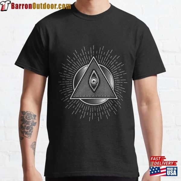 Illuminati Eye 2 Classic T-Shirt Hoodie Unisex