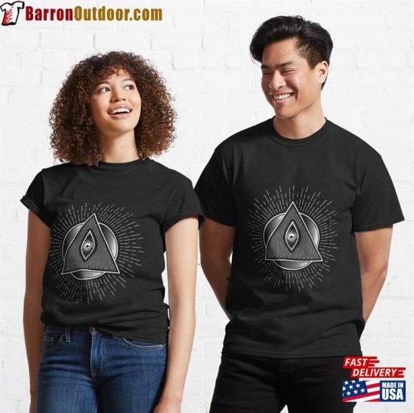 Illuminati Eye 2 Classic T-Shirt Hoodie Unisex