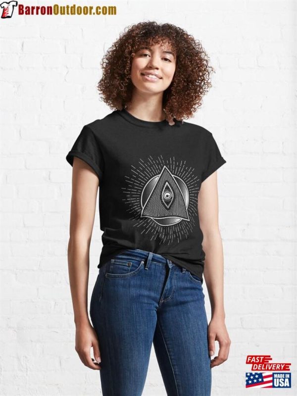 Illuminati Eye 2 Classic T-Shirt Hoodie Unisex