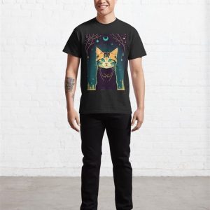 Illusionist Cat Classic T Shirt Hoodie 3