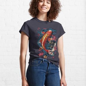 Japanese Kanji Koi Fish Strength Classic T Shirt Sweatshirt 4