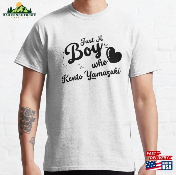 Just A Boy Who Loves Kento Yamazaki Classic T-Shirt Sweatshirt