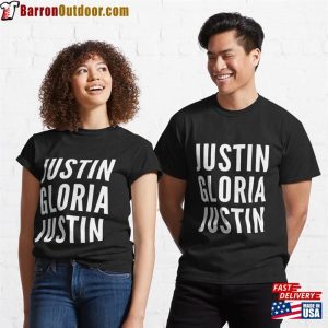 Justin Gloria Tennessee Flag Classic T-Shirt Sweatshirt Hoodie