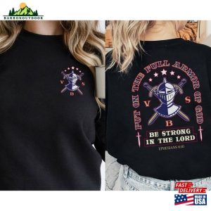 Keepers Of The Kingdom Vbs Shirt Put On Full Armor God Ephesians 6 T-Shirt Sweatshirt