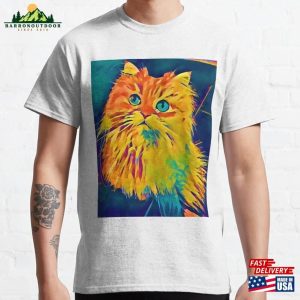 Kitty7 Wpap1 Wpap Pop Art Fluffy Kitty Unisex Classic