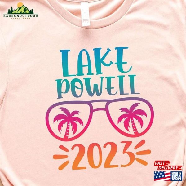 Lake Powell 2023 T-Shirt Camping Shirt Holiday Unisex