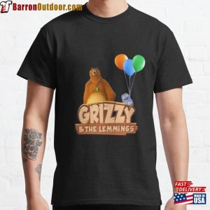 Lemmings And Grizzy Classic T-Shirt Hoodie