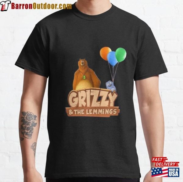 Lemmings And Grizzy Classic T-Shirt Hoodie