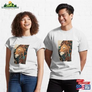 Leo Art Illustration Classic T Shirt 3