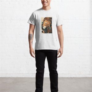 Leo Art Illustration Classic T Shirt 4