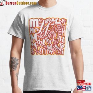 Letter M Stack Classic T-Shirt Sweatshirt