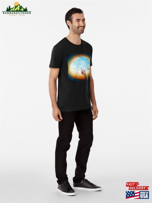 Look Up Premium T-Shirt Sweatshirt