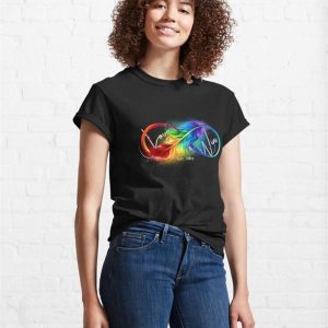 Love Wins Feather Classic T Shirt 4