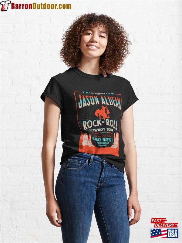 Lover Gifts Cowboy Rock N Roll Tour 2022 Classic T-Shirt