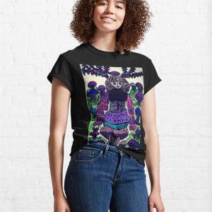 Magic Mushroom Girl Classic T Shirt 4