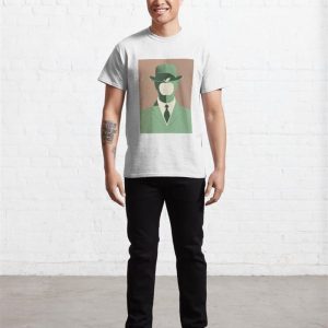 Magritte Meets Ai Classic T Shirt Hoodie Sweatshirt 3