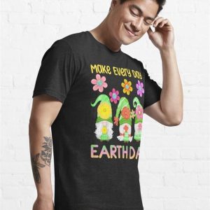 Make Everyday Earth Day Three Cute Gnomes Essential T Shirt Unisex Sweatshirt 3