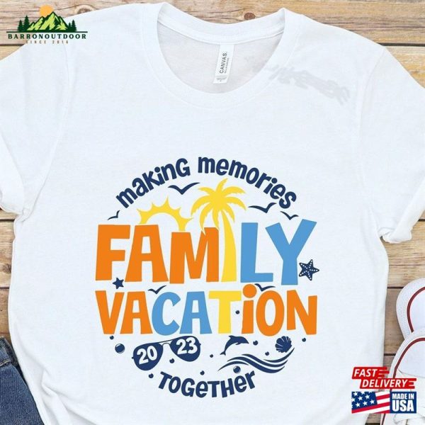 Making Memories Together Family Vacation 2023 T-Shirt Beach Shirt Matching Hoodie