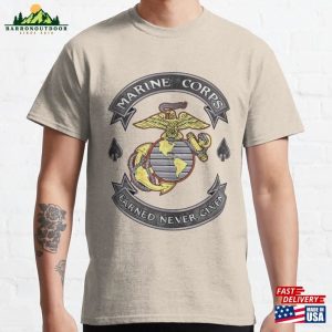 Marine Corps Earned Never Given Classic T-Shirt Hoodie