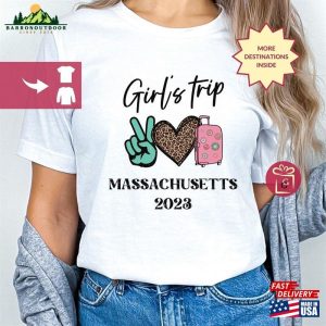 Massachusetts Girls Trip 2023 Shirt Classic Unisex