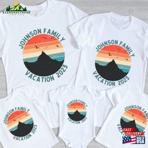 Matching Family Camping Trip Shirt Custom Vacation Personalized Mountain Classic Hoodie