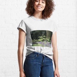 Maverick Natural World Ferns Dancing With Bluebells Classic T Shirt Hoodie Sweatshirt 4