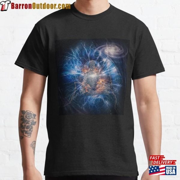 Meditation In Space Classic T-Shirt Unisex