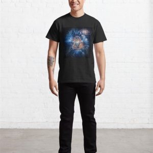 Meditation In Space Classic T Shirt Unisex 3