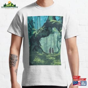 Meeting In The Forest Love Surrounded By Nature And Trees Classic T-Shirt Hoodie Unisex