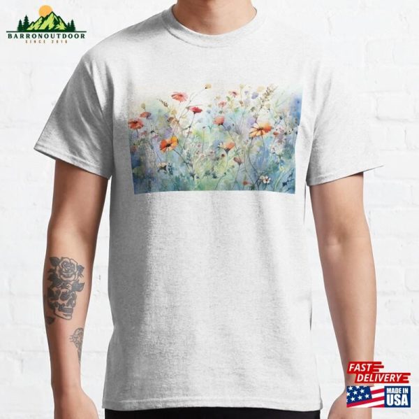 Melody Of Wildflowers 1 Classic T-Shirt Unisex