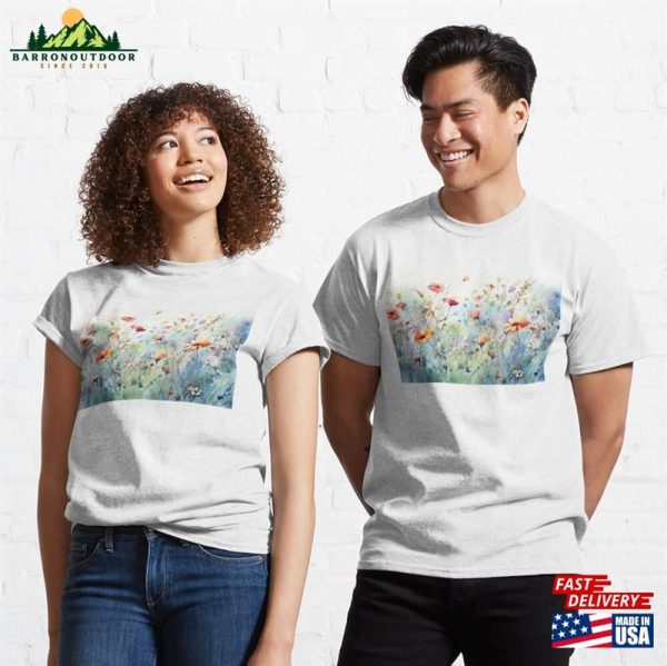 Melody Of Wildflowers 1 Classic T-Shirt Unisex