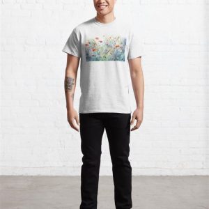 Melody Of Wildflowers 1 Classic T Shirt Unisex 3